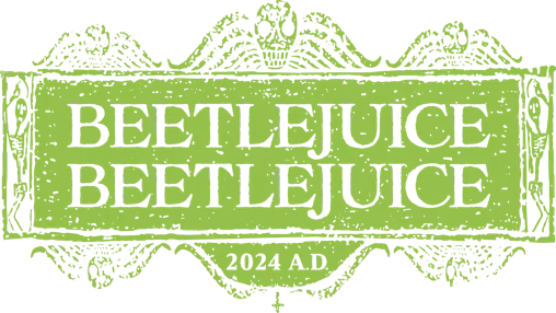 Логотип Битлджус Битлджус