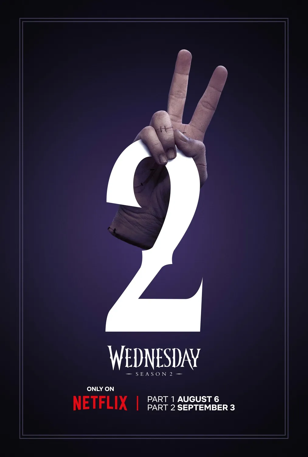 Вторая часть второго сезона «Уэнсдэй» доступна для просмотра